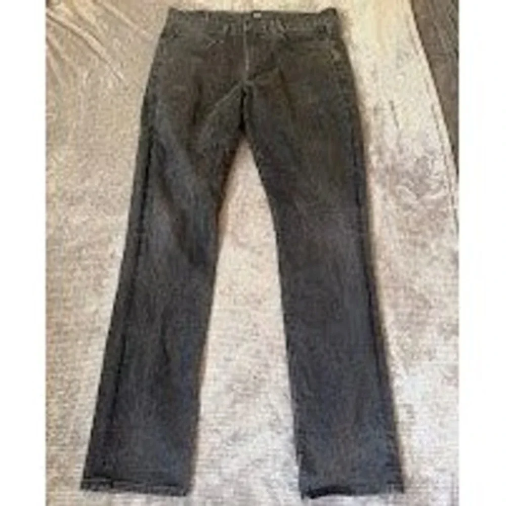 GAP Denim Mens Slim Fit Jeans 34x34 Washed Black Gray 5 Pocket Pants